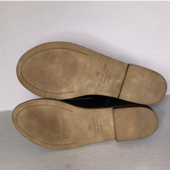 Musse & Cloud Black Open-Toe Flats - Picture 9 of 15